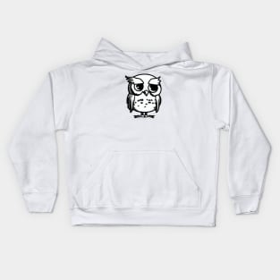 Tiny cute owl Kids Hoodie